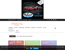 Tablet Screenshot of haircutstyles.net